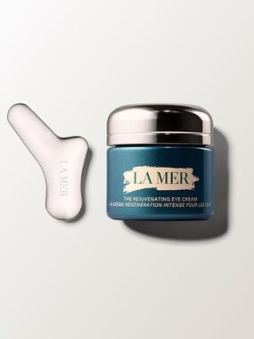 LA MER Travel Size / Sample - The Rejuvenating Eye Cream + Rejuvenating Eye Tool